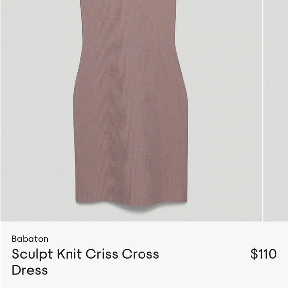 NWT Aritzia sculpt knit dress!! - Picture 5 of 8